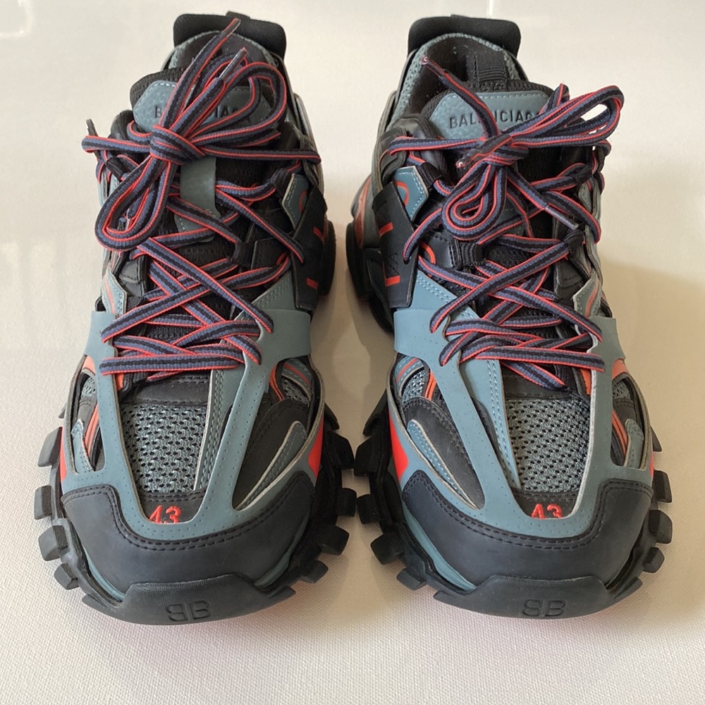 Balenciaga Track blue grey